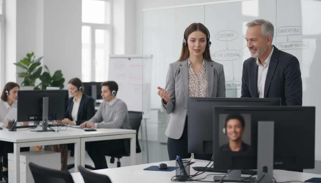 devenez conseiller clientèle professionnel grâce à une formation en alternance alliant théorie et pratique pour maîtriser les techniques de gestion de la relation client et booster votre carrière.