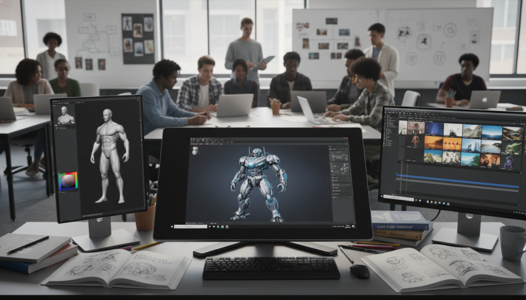 découvrez comment devenir game artist : les écoles recommandées, les parcours de formation essentiels et les compétences clés à maîtriser pour réussir dans le secteur du jeu vidéo.
