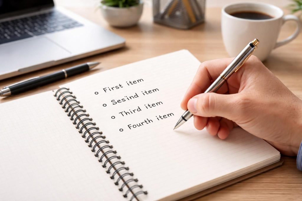 découvrez ce qu'est un bullet point, son utilité et comment l'utiliser efficacement pour structurer vos textes et améliorer la lisibilité.